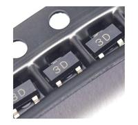 50PCS 3D MMBTA44 0.2A/400V NPN SOT-23 SMD Transistor NWPNLXEA