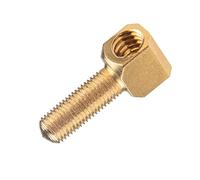 50pcs 4/4 Violino Bow Button Vite In Ottone Occhiello Fit Dia 3mm Bullone A Vite Bow Accessori Per Violino Principiante Accessori per Violino