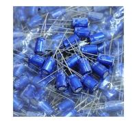 50pcs 450V 1UF RE3 8x12mm fever electrolytic capacitor blue robe 85 ° PKNVKZIDK