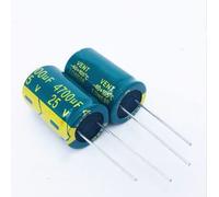 50pcs 4700uF 25V 25V4700UF 16X25mm Aluminum Electrolytic Capacitor high-frequency crystal Capacitor ICXLPMC