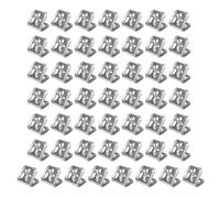 50Pcs 5 Fori Divano Molla Clip Divano Molla Gancio Gancio Gancio Morsetti Fissi per Rinforzo Mobili Installazione Rapida Fissaggio Mobili