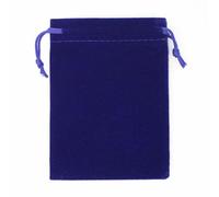 50pcs 5x7cm -9x12cm Colore Velluto Oreficeria Borsa Coulisse Regalo Tanica Tasca