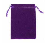 50pcs 5x7cm -9x12cm Colore Velluto Oreficeria Borsa Coulisse Regalo Tanica Tasca