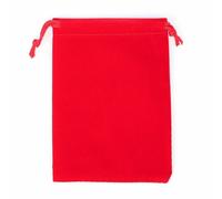 50pcs 5x7cm -9x12cm Colore Velluto Oreficeria Borsa Coulisse Regalo Tanica Tasca