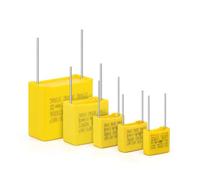 50Pcs/70Pcs Capacitor Kit 275VAC X2 Series 0.01UF~2.2UF 10Values Polypropylene Film Capacitors 102K-105K Assorted Set NWPNLXEA(70Pcs in Bags)