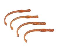 50pcs 77mm Esche da Pesca a Vite Senza fine Set Esche Artificiali per la Pesca con Esche da Pesca