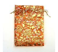 50pcs 7X9cm 9X12cm 11X16cm 13X18cm Organza Borsa - Natale Gioie Imballaggio