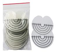 50pcs Calore Guardie di Copertura Singolo Foro Per Protezione Per Capelli Extensio Copertura Termica