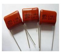 50pcs CBB 105 250V 105J CL21 1uF 1000nF P15 Metallized Polypropylene Film Capacitor RUAJOGYNVM