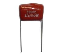 50pcs CBB capacitor 272 1600V 272J 1.6KV 2700pF 2.7nF P15 CBB81 Metallized Polypropylene Film Capacitor NWPNLXEA