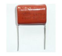 50pcs CBB capacitor 475 400V 475J 4.7uF 4700nF P27 CL21 Metallized Polypropylene Film Capacitor ICXLPMC