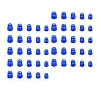 50Pcs Chitarra Dita Protector Antiscivolo Traspirante Dita Protezioni Coperture Tappi Silicone Chitarra Finger Guards