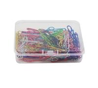 50Pcs Clip in Metallo a Forma di Nota Musicale Colorata per Documenti segnalibri