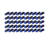 50pcs Connettore pneumatico dritto Push Connect Raisions PU-10 Air tubo di trattamento ospeliero Elaborazione meccanica