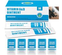 50Pcs Crema Tatuaggi Vitamina A e D Ointment Microblading Crema | 50 x 5g Crema per Tatuaggi Portatile da Viaggio Microblading Tattoo Aftercare Crema Cura Tatuaggio Gel Riparativo