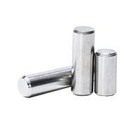 50pcs cuscinetto in acciaio cilindrico perno di posizionamento perno rullo ago diametro 4mm, lunghezza 4-60mm tasselli di posizionamento, 4x12mm