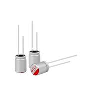 50PCS DIP Solid Electrolytic Capacitor 2.5V 3V 6.3V 7.5V 10V 16V 20V 25V 35V 22 100 270 470 220 330 560 680 820 1000 1200 1500 MQXFCZUX(25V150UF 8x8)