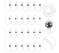 50Pcs DIY Earring Hooks Durable Golden Alloy for Jewelry Making Supplies