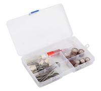 50Pcs Electric Grinder Engraving Polishing Kit | High - Accuracy Metal Processing Tool Set | Compatible with Electric/Pneumatic/Manual Grinding Machines | 20000 RPM Top Speed
