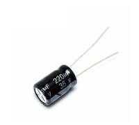 50PCS Electrolytic Capacitor 35V 220UF Size 8 * 12MM 35 V / 220 UF Aluminum Electrolytic Capacitors