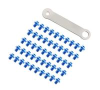 50Pcs Esagonali Biciclette Pedali Borchie Della Bici Da Strada Pedale Vite con Chiave per Mountain Road Bike Parte Accessori Ciclismo