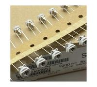 50pcs/EVMAASA00B53 5K 502 1K 20K In-line 4-pin Trimming Resistor Top Adjustment 7x7mm CZAOINCU