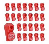 50Pcs Ganci 7mm per PC Mostra a Pannello, Rosso