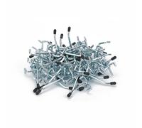 50pcs Gancio Porta Attrezzi Ganci Mensola Per Pannello Forato IT Y