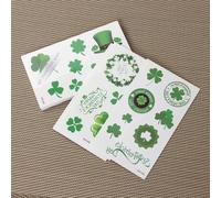 50pcs giorno di San Patrizio autoadesivo del tatuaggio creativo