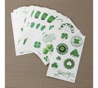 50pcs giorno di San Patrizio autoadesivo del tatuaggio creativo