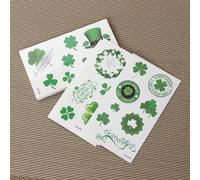 50pcs giorno di San Patrizio autoadesivo del tatuaggio creativo