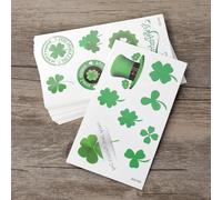 50pcs giorno di San Patrizio autoadesivo del tatuaggio creativo