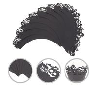 50pcs Hollow-out Wrapper Cake Decor Decor Favoro involucro Della Torta di