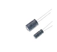 50pcs In-line aluminum electrolytic capacitor 1UF 50V 100V 250V 400V 450V 5x11 6x12 8x12 green gold high frequency NWPNLXEA(450V 8x12)