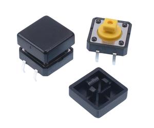 50pcs Interruttori Tattile Momentanei PCB 12x12mm Con Coperchio Altezza 7.3mm