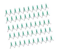 50pcs Linea Da Pesca Spazio Ramo Girevole Contattore 8 Forma Anello Attrezzatura Da Pesca Subwire Connettore Tackle