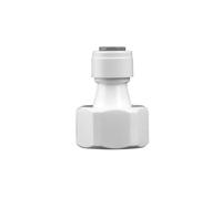 50Pcs/Lot 1/4" - 1/2" Female Thread Straight RO Water Fitting 6.5mm Coupling POM Hose PE Pipe Connector Water Filter Parts