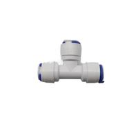 50Pcs/Lot 3/8" Tee Type RO Water Fitting 9.5mm Hose PE Pipe 3 Ways Quick Connector Water Filter Parts