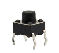 50pcs/lot 6x6x6MM 4PIN G91 Tactile Tact Push Button Switch Direct Self-Reset DIP
