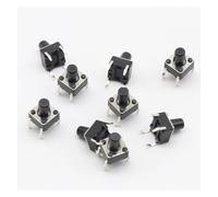 50pcs/lot 6x6x8MM 4PIN G93 Tactile Tact Push Button Switch Direct Self-Reset