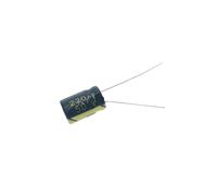 50pcs/lot Aluminum Electrolytic Capacitor 50V / 220 UF 50V/220UF Electrolytic Capacitor Size 8 * 12 mm plug-in 50V 220UF CZAOINCU