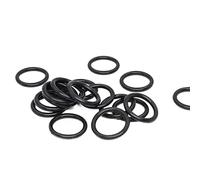50PCS/lot Rubber Ring NBR Sealing O-Ring 2.65mm Thickness ID6.75/7.1/7.6/8/8.75/9/9.5/10mm Nitrile O Ring Seal Gasket Rings (Size : 12.05x6.75x2.65mm, Color : 50pieces)