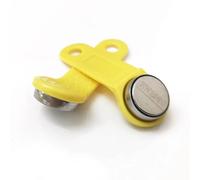 50pcs/Lot RW1990 Key Rewritable RFID Tag Sauna Can Copy Can Change Code RW1990 Touch Memory Key Compatible RW1990 iButton(Yellow)