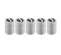 50Pcs M6 Inserti Elicoidali heli coil m6 insert Acciaio Inox Ss304 Filo A Spirale Inserti Filettatura Elicoidale M6 X 1,0 X 3D Lunghezza Per Legno Vite Inserto Dado 6