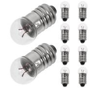 50pcs minuscole lampadina da 1,5 V lampadine a vite in miniatura bulbi piccole