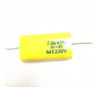 50PCS MKP 5.6UF250V Polypropylene Capacitor Axial Capacitor 250V5.6uF Capacitance Meters