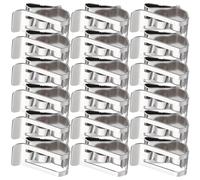 50pcs morsetti a filo fotovoltaico Clip per cavi per pannelli Fili a