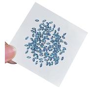 50Pcs Nail Art Strass Occhio di Cavallo Decorazioni Unghie Pietre Gioielli Cristalli Cristalli
