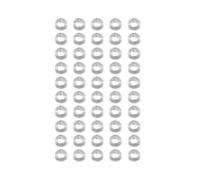 50Pcs NFC Ntag215 Nfc Label Sticker 13.56MHz ISO14443A NTAG 215 Sticker Ntag 215 NFC Tags RFID Tag Universal Lable