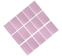 50PCS Nome aziendale, Carte Incisione Carte Stock e Resistente all'usura Alluminio Visiting per Società Tazze da Tè Verde Tazze Piattini, Oro rosa